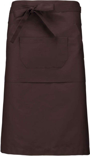 POLYCOTTON LONG APRON