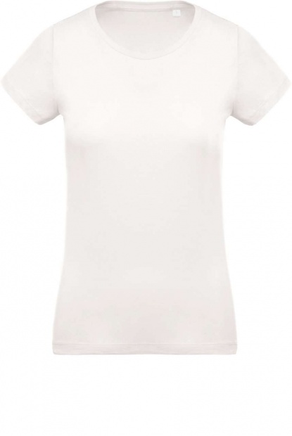 LADIES’ ORGANIC COTTON CREW NECK T-SHIRT