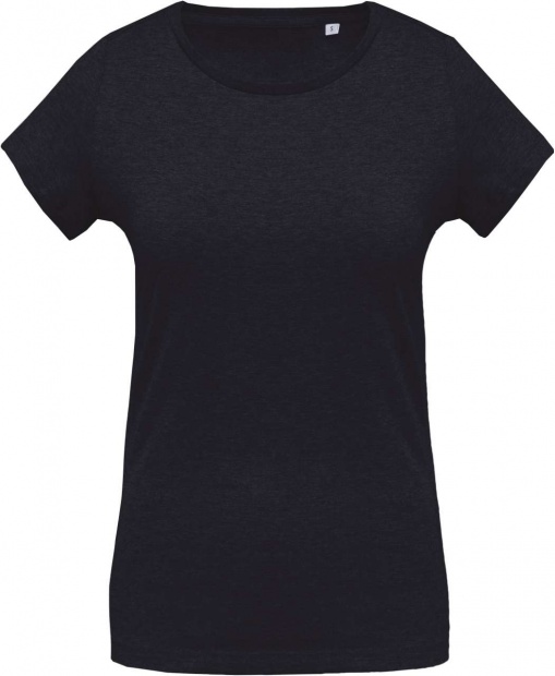 LADIES’ ORGANIC COTTON CREW NECK T-SHIRT