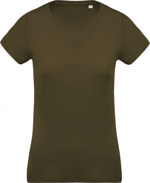 LADIES’ ORGANIC COTTON CREW NECK T-SHIRT