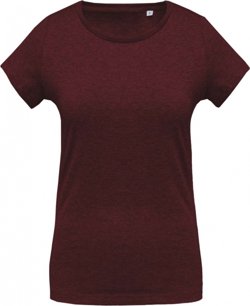 LADIES’ ORGANIC COTTON CREW NECK T-SHIRT