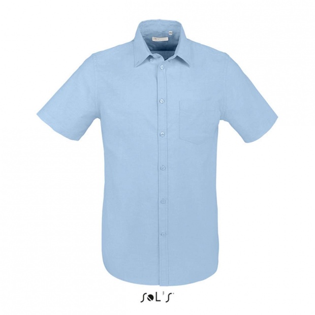 SOL'S BRISBANE FIT - SHORT SLEEVE OXFORD MEN'S SHIRT