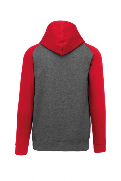 KIDS' TWO-TONE HOODED SWEATSHIRT