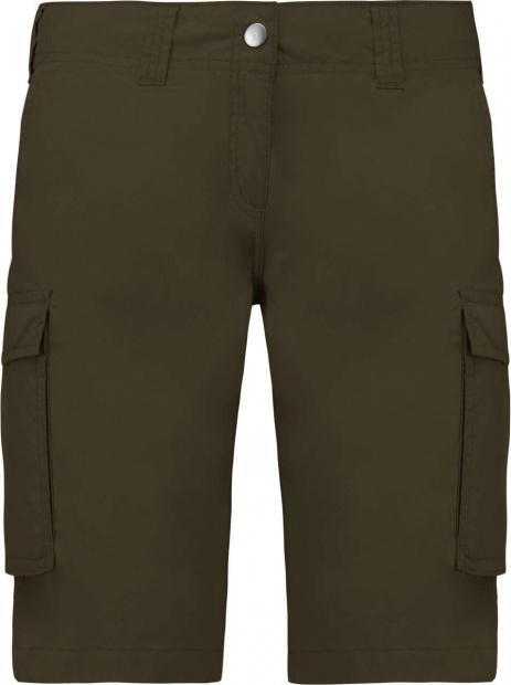 LADIES' LIGHTWEIGHT MULTIPOCKET BERMUDA SHORTS