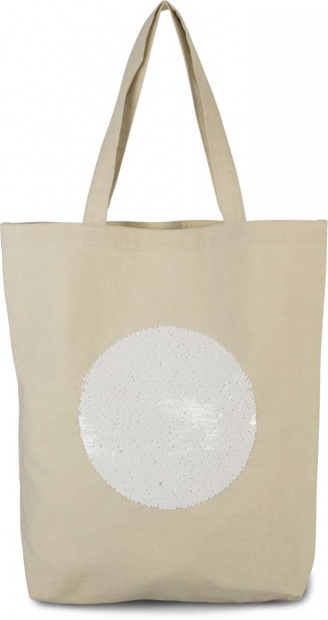 SEQUIN SHOPPER BAG