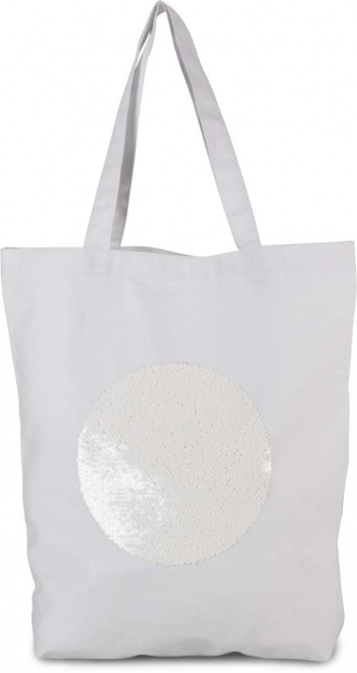 SEQUIN SHOPPER BAG