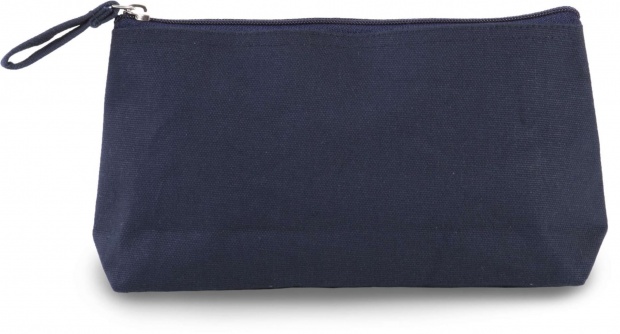 COTTON CANVAS TOILETRY BAG