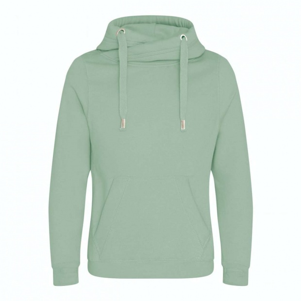 CROSS NECK HOODIE