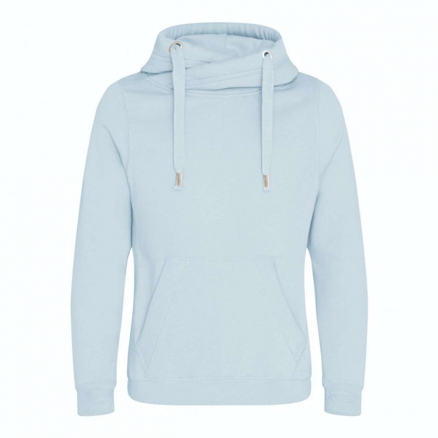 CROSS NECK HOODIE