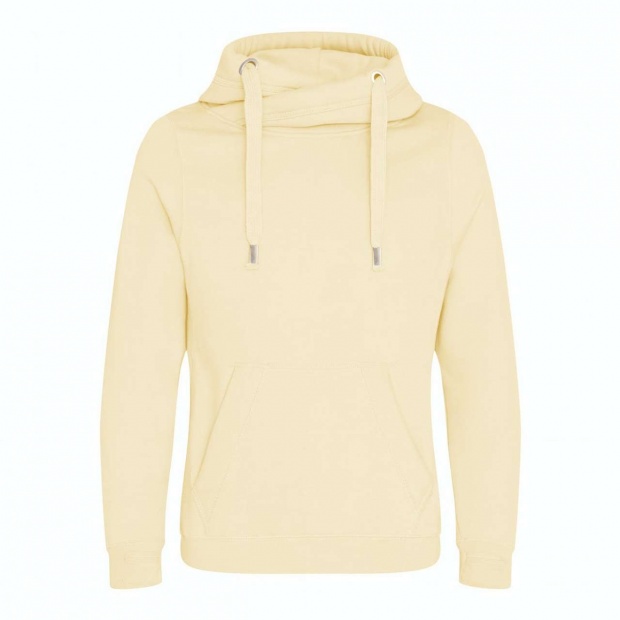 CROSS NECK HOODIE