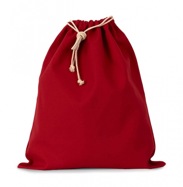 COTTON BAG WITH DRAWCORD CLOSURE - LARGE SIZE