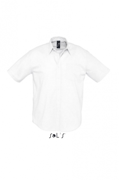 SOL'S BRISBANE - SHORT SLEEVE OXFORD MEN'S SHIRT