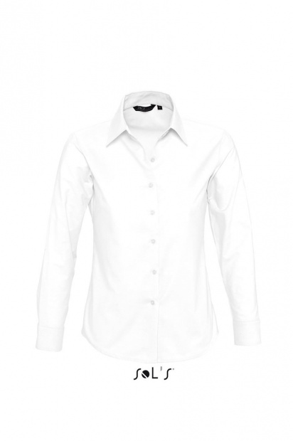 SOL'S EMBASSY - LONG SLEEVE OXFORD WOMEN'S SHIRT