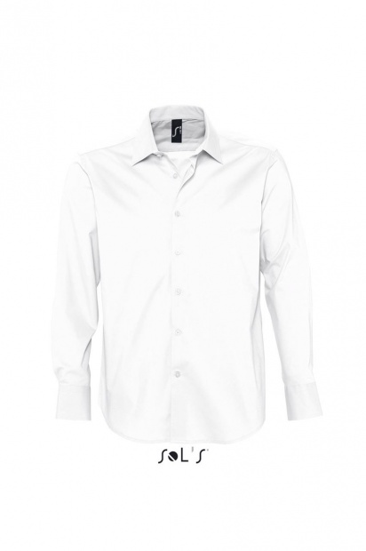 SOL'S BRIGHTON - LONG SLEEVE STRETCH MEN'S SHIRT