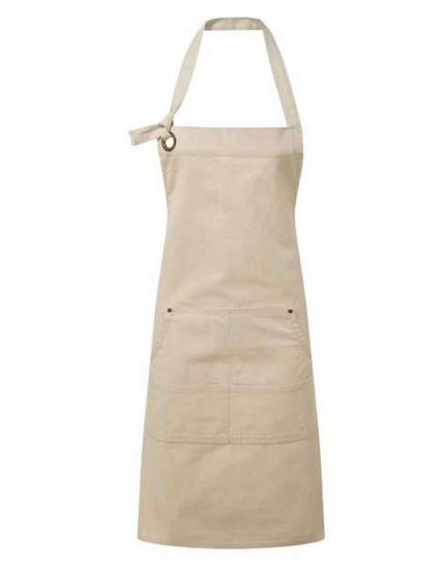 'CALIBRE' HEAVY COTTON CANVAS POCKET APRON