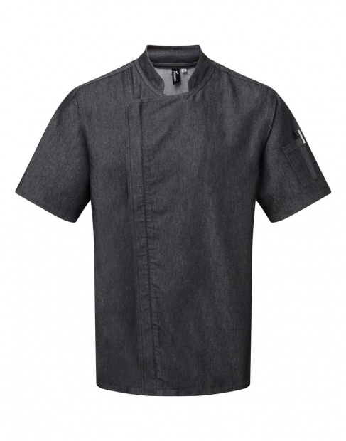 CHEF'S ZIP-CLOSE SHORT SLEEVE JACKET