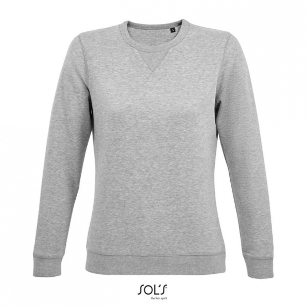 SOL'S SULLY WOMEN - ROUND-NECK SWEATSHIRT