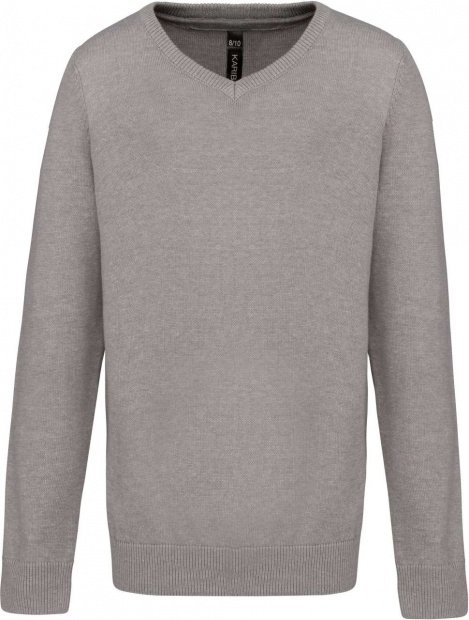 KIDS' V-NECK JUMPER