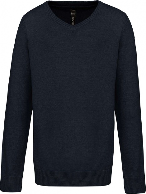 KIDS' V-NECK JUMPER