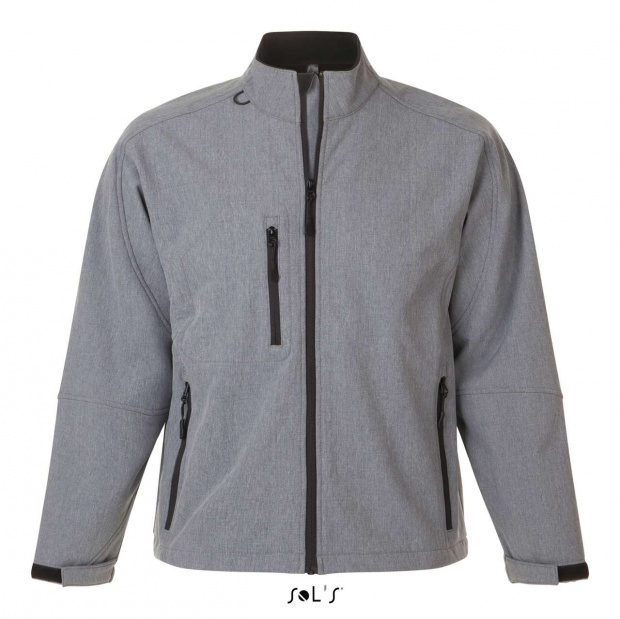 SOL'S RELAX - MEN'S SOFTSHELL ZIPPED JACKET