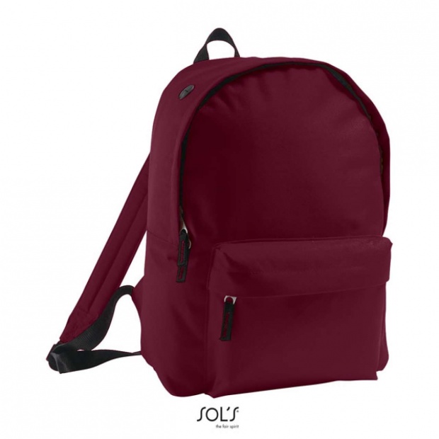 SOL'S RIDER - 600D POLYESTER RUCKSACK