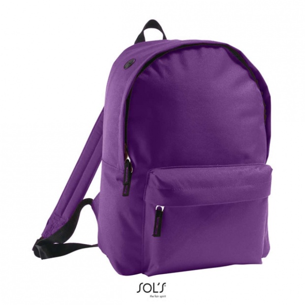 SOL'S RIDER - 600D POLYESTER RUCKSACK