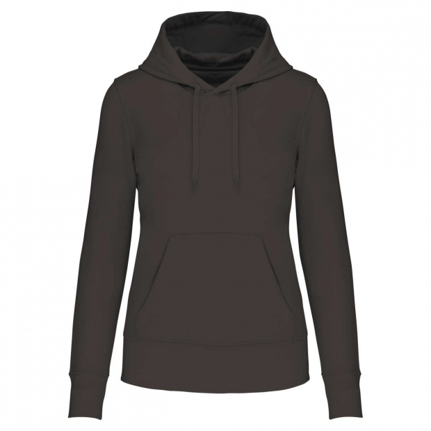 LADIES' ECO-FRIENDLY HOODED SWEATSHIRT