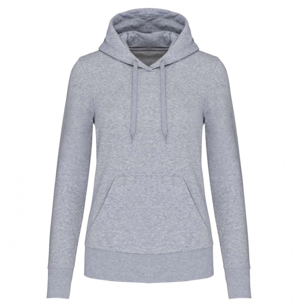 LADIES' ECO-FRIENDLY HOODED SWEATSHIRT