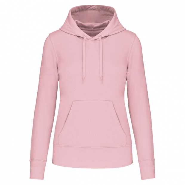 LADIES' ECO-FRIENDLY HOODED SWEATSHIRT