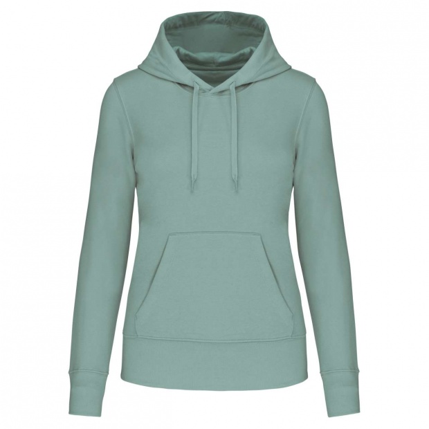 LADIES' ECO-FRIENDLY HOODED SWEATSHIRT