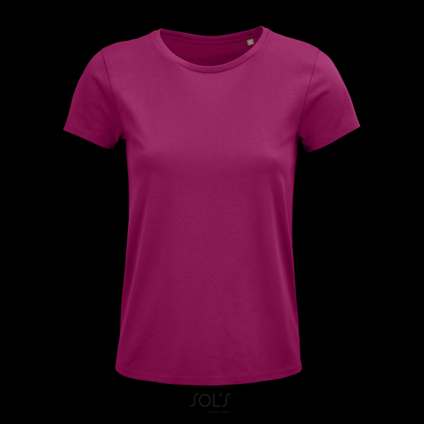 SOL'S CRUSADER WOMEN - ROUND-NECK FITTED JERSEY T-SHIRT