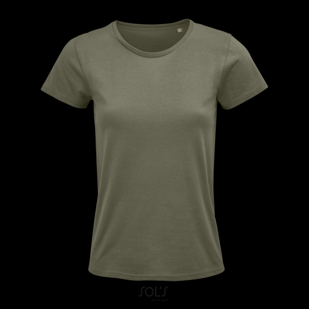 SOL'S CRUSADER WOMEN - ROUND-NECK FITTED JERSEY T-SHIRT