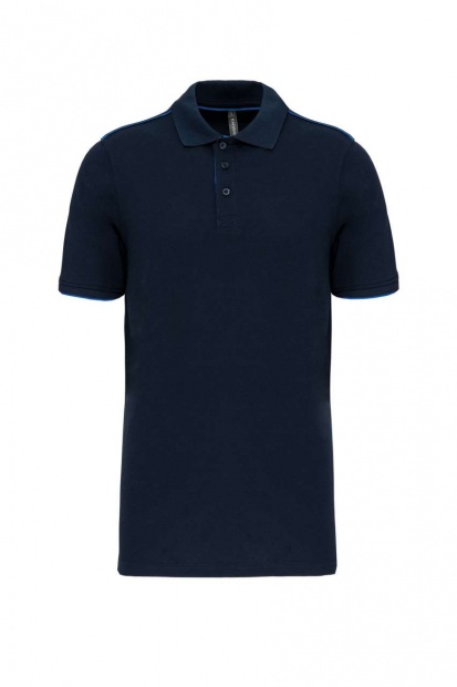 MEN'S SHORT-SLEEVED CONTRASTING DAYTODAY POLO SHIRT