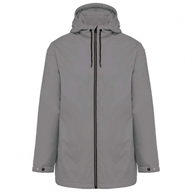 UNISEX HOODED JACKET WITH MICRO-POLARFLEECE LINING