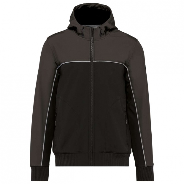 UNISEX 3-LAYER TWO-TONE BIONIC SOFTSHELL JACKET