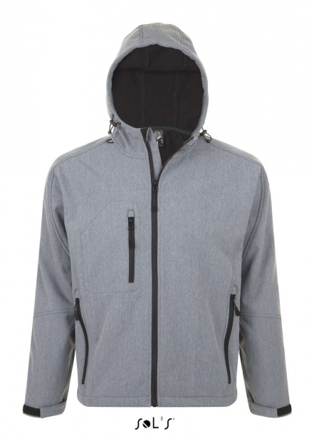 SOL'S REPLAY MEN - HOODED SOFTSHELL