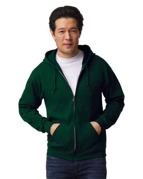 HEAVY BLEND™ ADULT FULL ZIP HOODED SWEATSHIRT