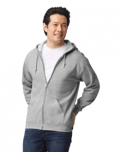 HEAVY BLEND™ ADULT FULL ZIP HOODED SWEATSHIRT