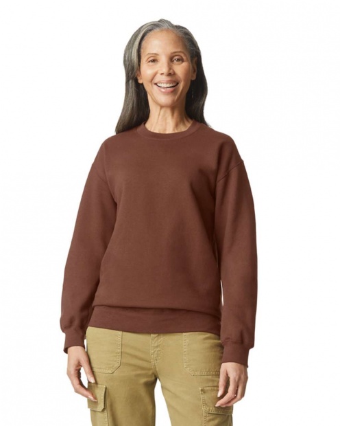 SOFTSTYLE MIDWEIGHT FLEECE ADULT CREWNECK