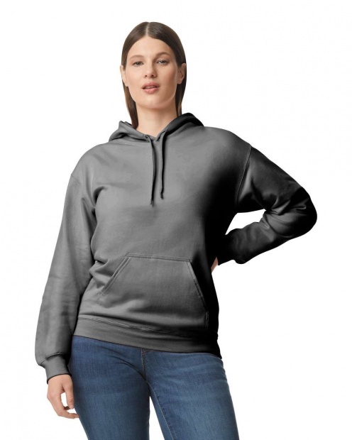 SOFTSTYLE MIDWEIGHT FLEECE ADULT HOODIE