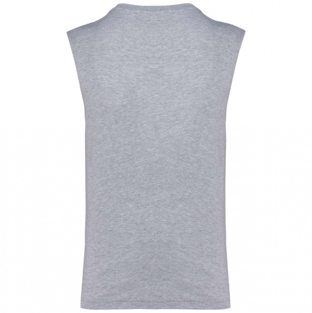 ECO-FRIENDLY MEN SLEEVELESS T-SHIRT