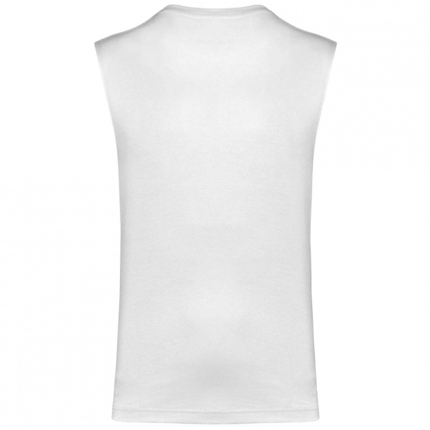 ECO-FRIENDLY MEN SLEEVELESS T-SHIRT