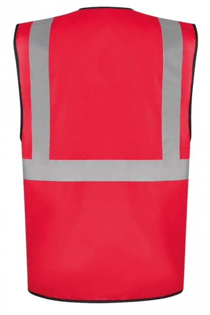 COMFORT EXECUTIVE SAFETY VEST "HAMBURG" - MULTIFUNCTIONAL WITH POCKETS