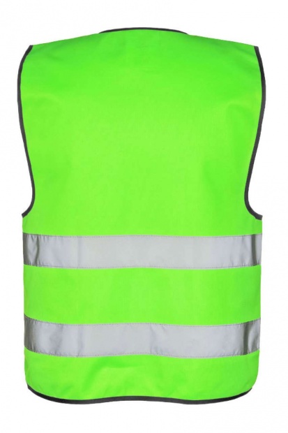 SAFETY VEST "WOLFSBURG" - BLACK HEM