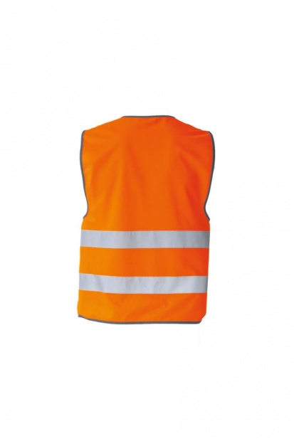 SAFETY VEST "WOLFSBURG" - BLACK HEM