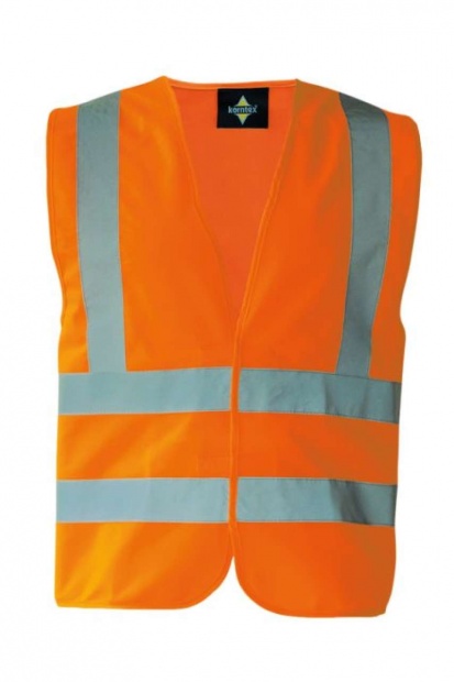 SAFETY / FUNCTIONAL VEST "HANNOVER" - FOUR REFLECTIVE STRIPES