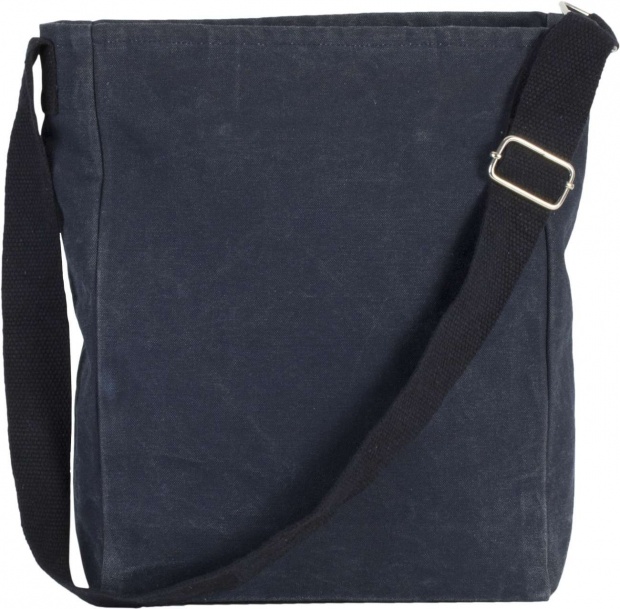 COTTON CANVAS SHOULDER BAG