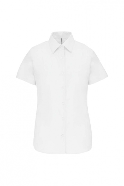 LADIES' SHORT-SLEEVED OXFORD SHIRT