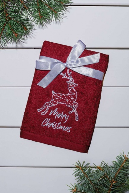 OLIMA CHRISTMAS TOWEL - RAINDEER