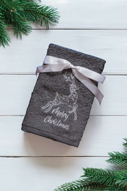 OLIMA CHRISTMAS TOWEL - RAINDEER